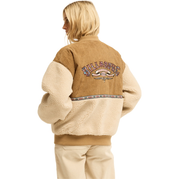 2026 Billabong Womens Since 73 Wave Jacket EBJJK00184 - Cement